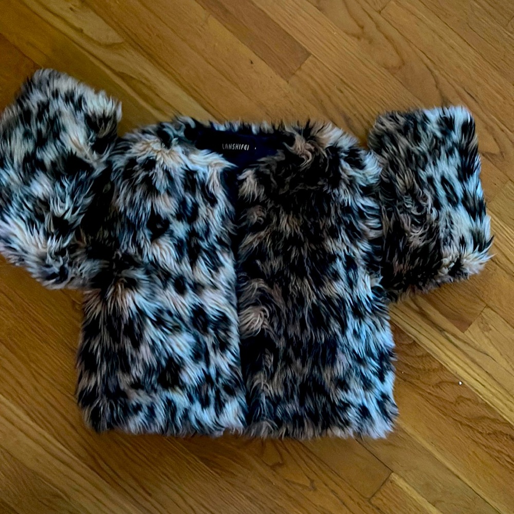 Girls Very Soft/Fluffy Dressy Jacket